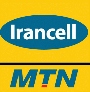 The Logo of MTN Irancell Mobile SIM cards and Internet Provider in Iran