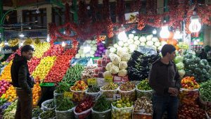 Fruits and vegetables at a reasonable price in Iran