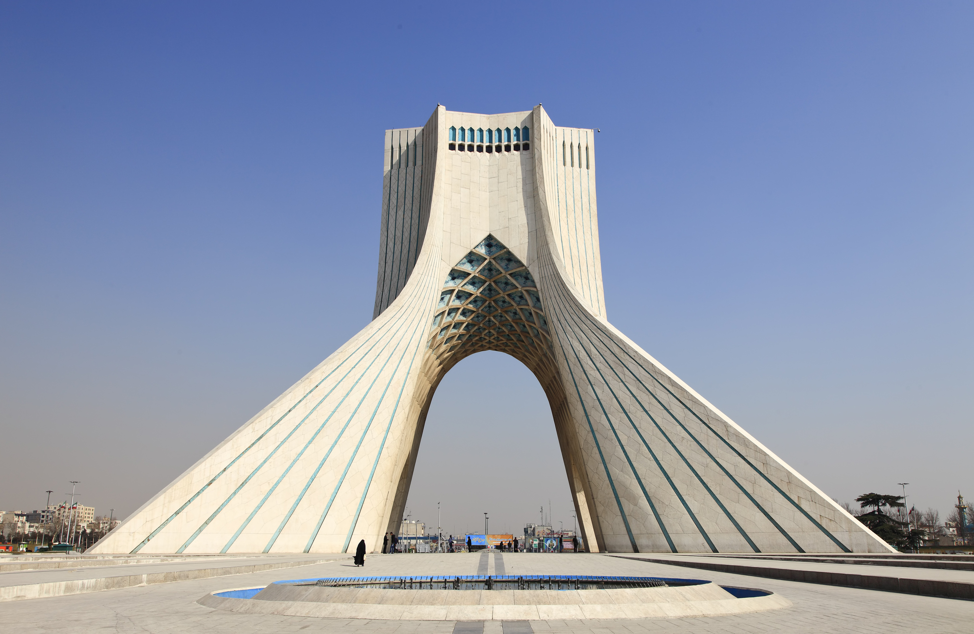 Azadi Tower in Tehran, an Example of Pahlavi Architectural Era