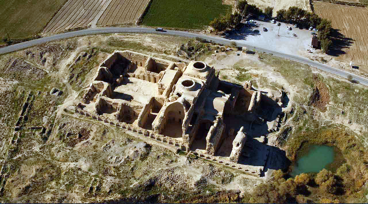 The Palace of Ardashir, example of Sassanian Architectural Era