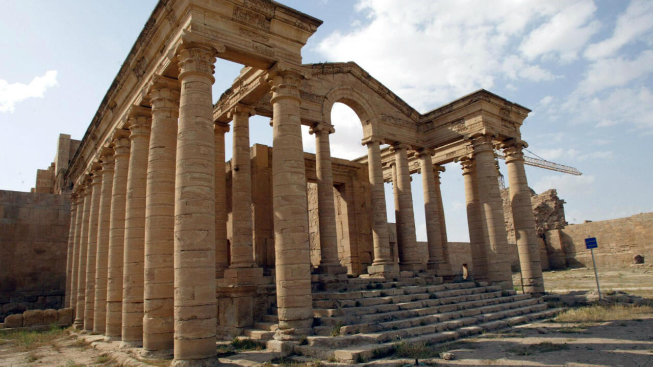 The city of Hatra in modern-day Iraq is an example Parthian Architecture Era